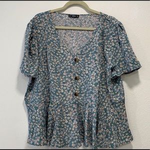 New Woman’s Floral Blouse/Top